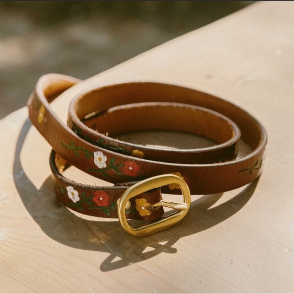 ISO In Search Of Doen Felix belt in brown and black in XS - Picture 1 of 1
